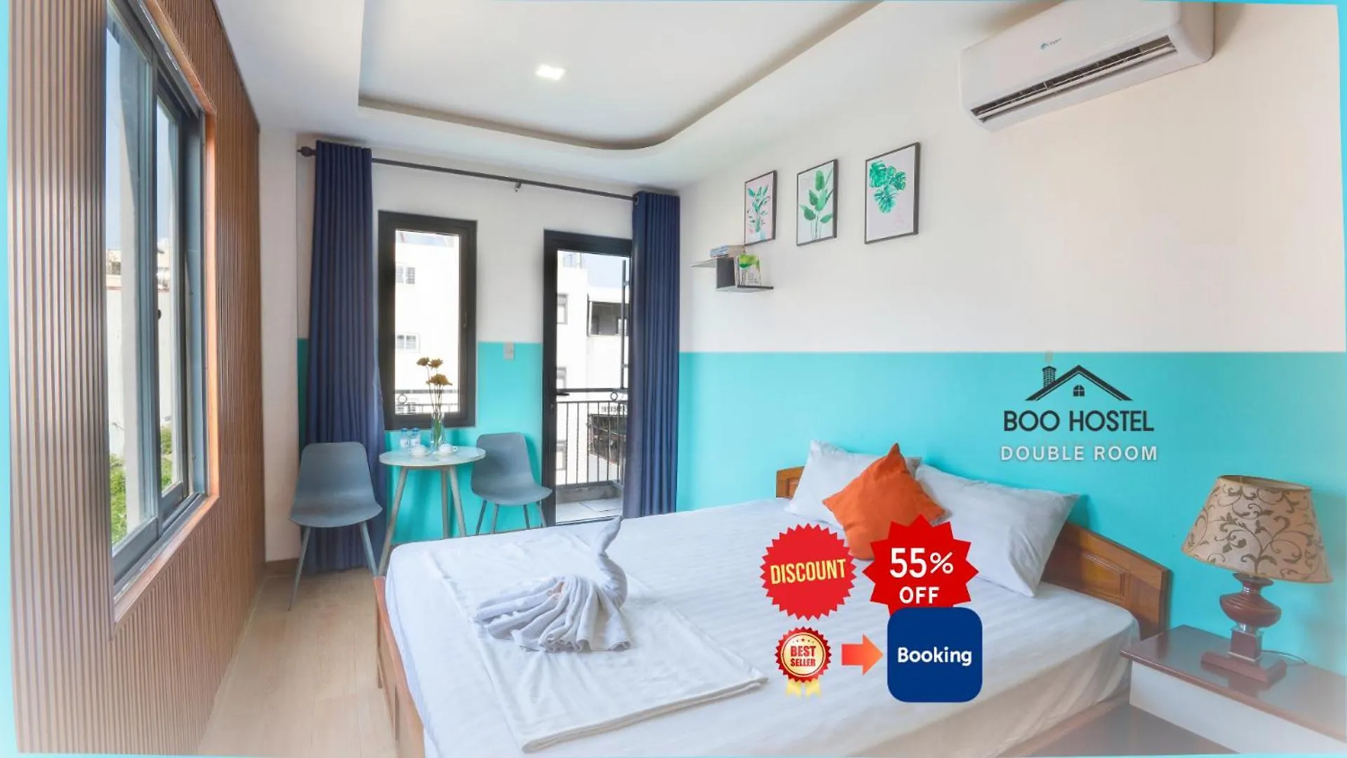 Capsule hotel Boo Beach Hostel , 24-Hour Reception & Free Billiards Da Nang Vietnam