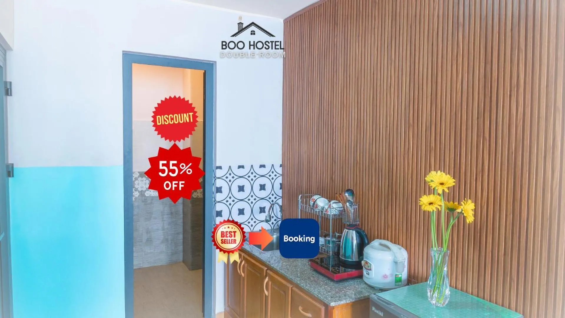 Boo Beach Hostel , 24-Hour Reception & Free Billiards Da Nang 0*,  Vietnam